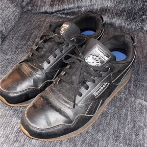 Reebok Black Sneakers with Brown Sole